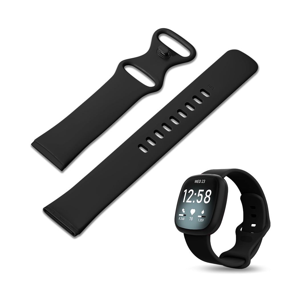 Fitbit Versa 3/4 and Sense 2 Silicone Sports Watch Strap Band